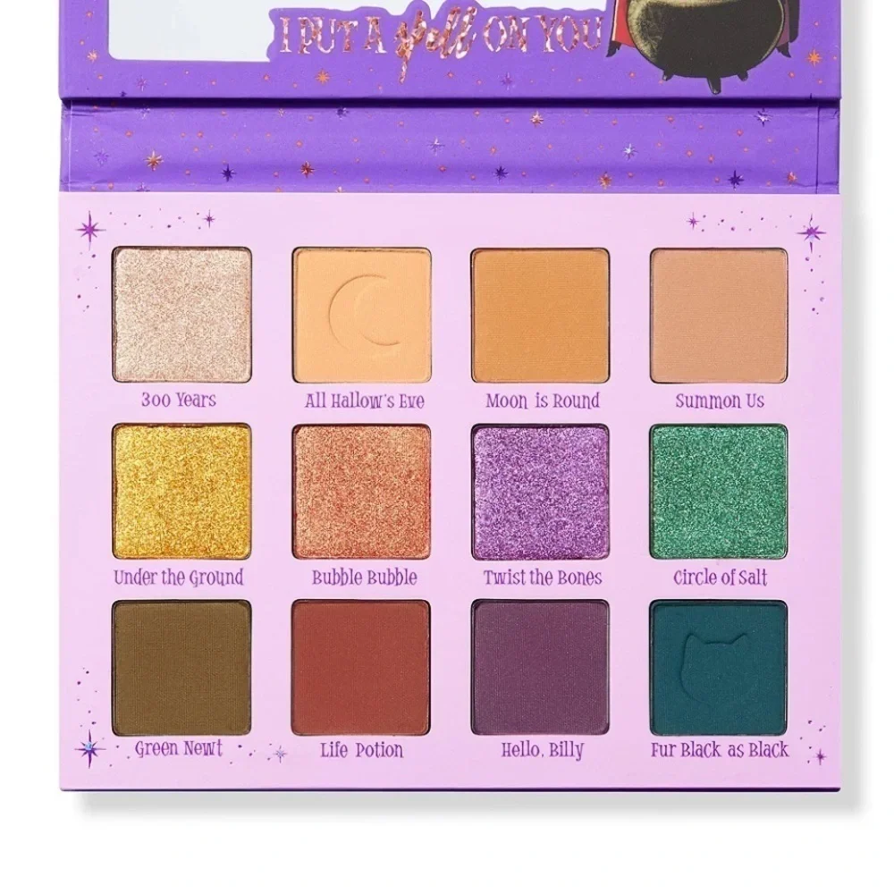 NWT ColourPop Disney Hocus Pocus Witching Hour 12 Shade Palette